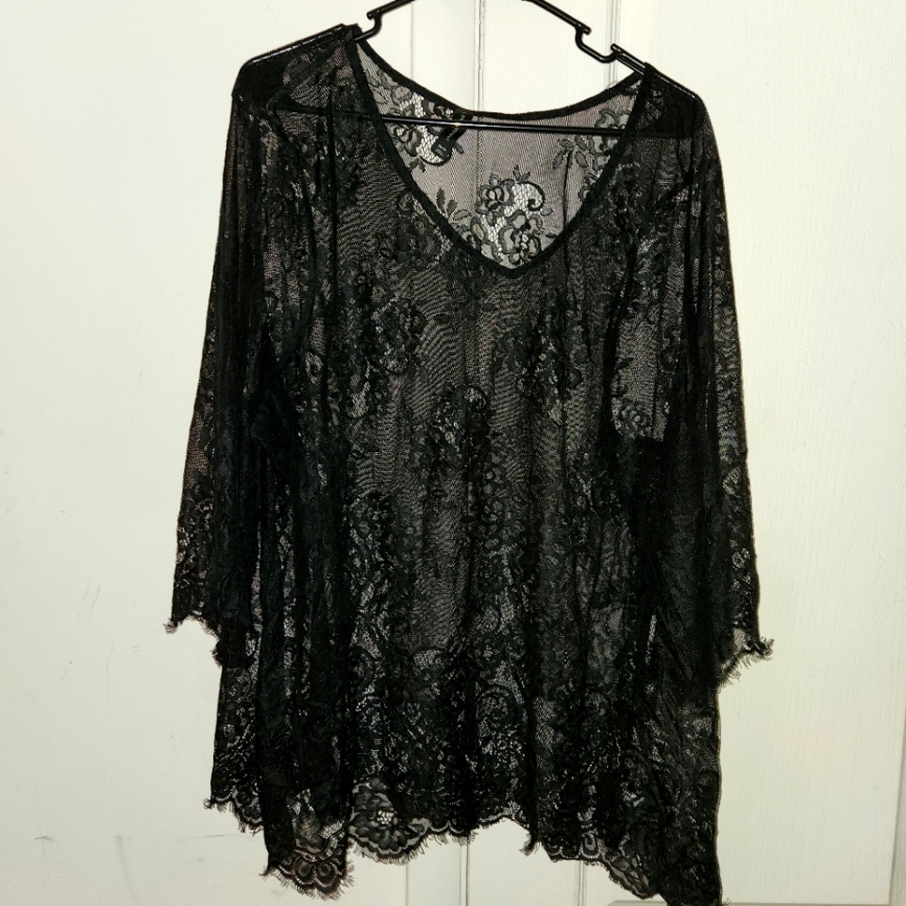 Lane Bryant Lace Top